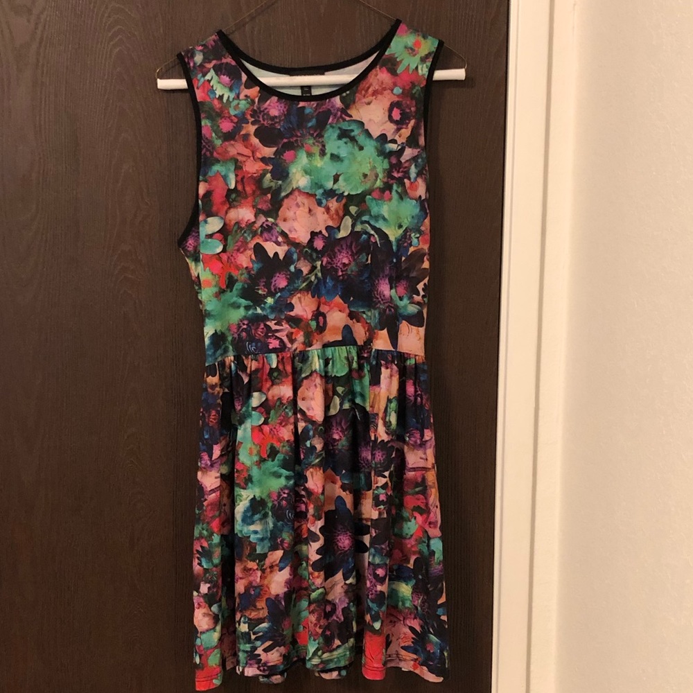 Top Shop Floral A line dress